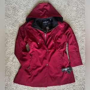 NWT Womens Fleet Street Short Three-Season Coat Size XL